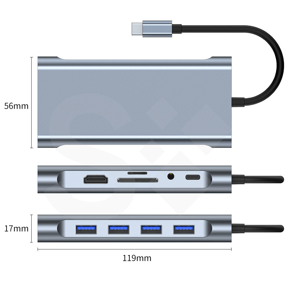 USB Type-C DockingStation Laptop-Adapter