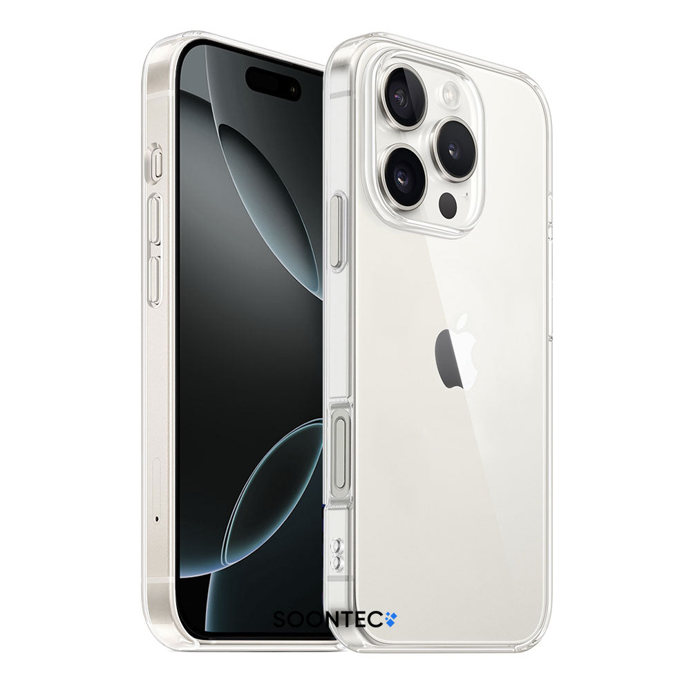 Handyhülle für iPhone 16 / -Plus / -Pro / -Pro Max MagSafe Clear Case transparent Acryl