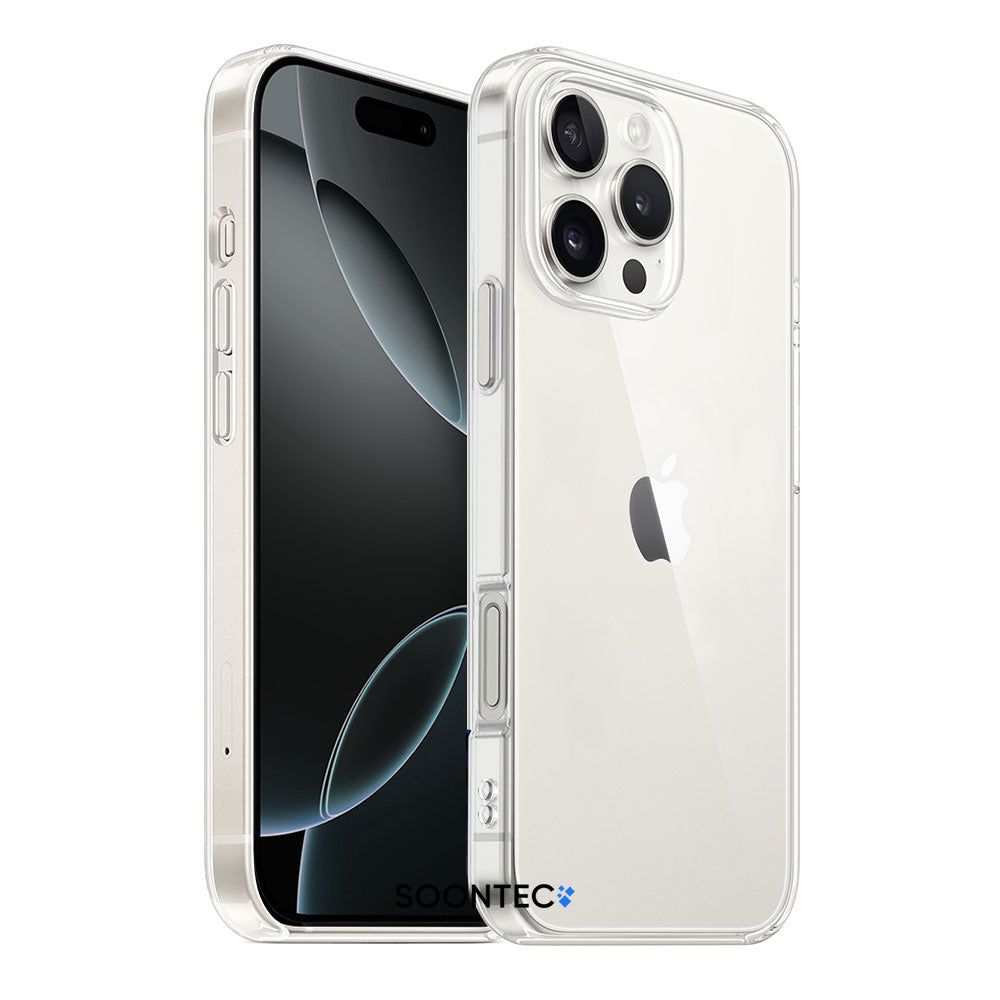 Handyhülle für iPhone 16 / -Plus / -Pro / -Pro Max MagSafe Clear Case transparent Acryl