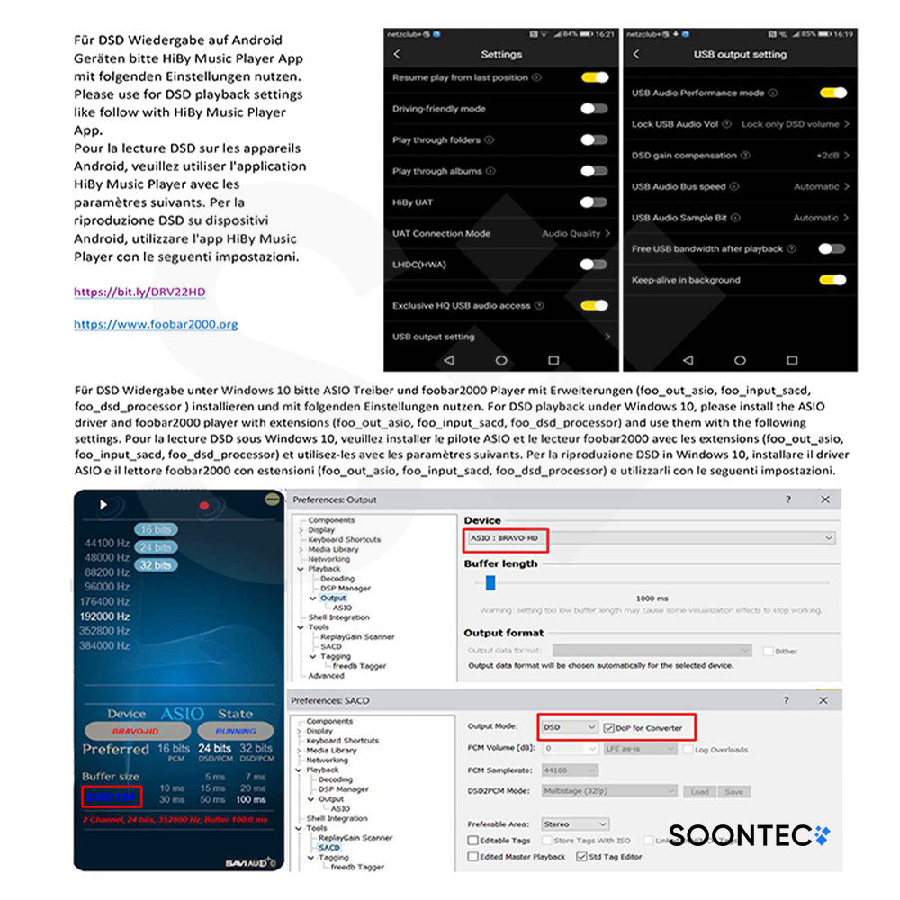 Soundkarte Realtek ALC5686 Lightning zu 3,5mm DAC Headset Verstärker
