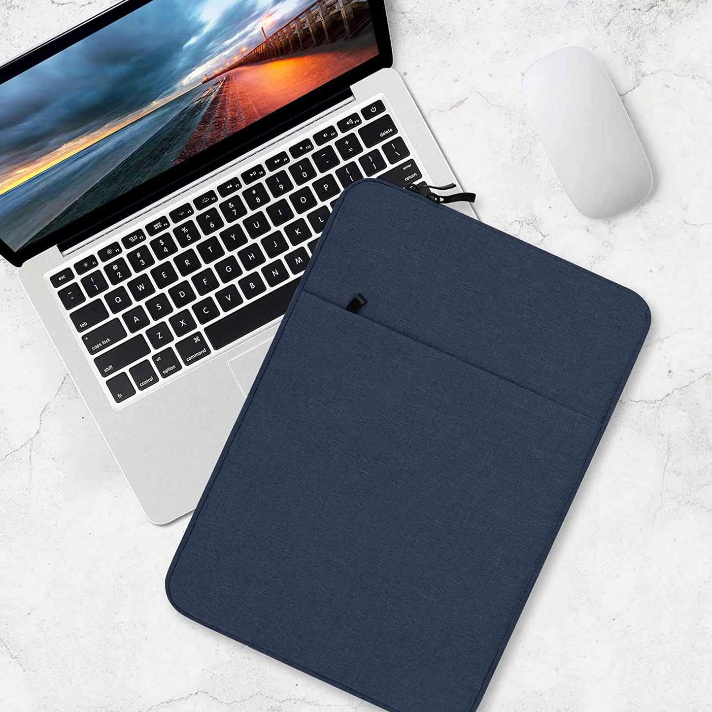 Laptoptasche Notebooktasche Case mit Seitentasche Wasserabweisend
