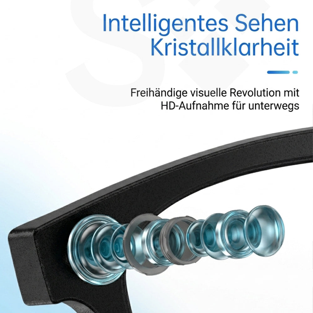 SOONTEC S2 MAX Smart AI Brille | 4K SONY Kamera & KI-Übersetzung | 32GB