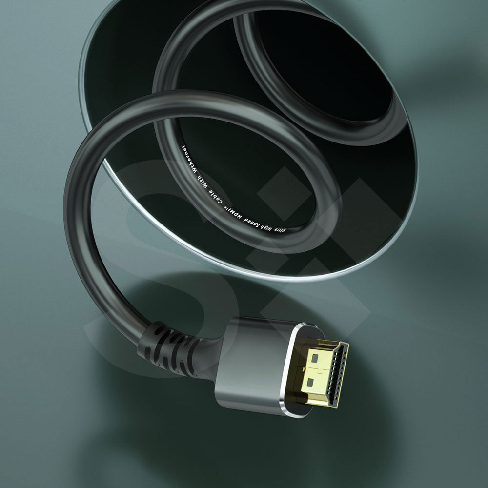 SOONTEC 2.1 HDMI KABEL 8K, 120Hz, 1 Meter, UHD Ultra High Speed kompatibel mit Computer/Blu-ray/Playstation und co. TV und Video Geräten