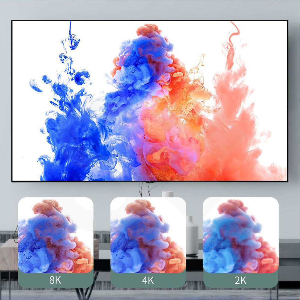 SOONTEC 2.1 HDMI KABEL 8K, 120Hz, 1 Meter, UHD Ultra High Speed kompatibel mit Computer/Blu-ray/Playstation und co. TV und Video Geräten