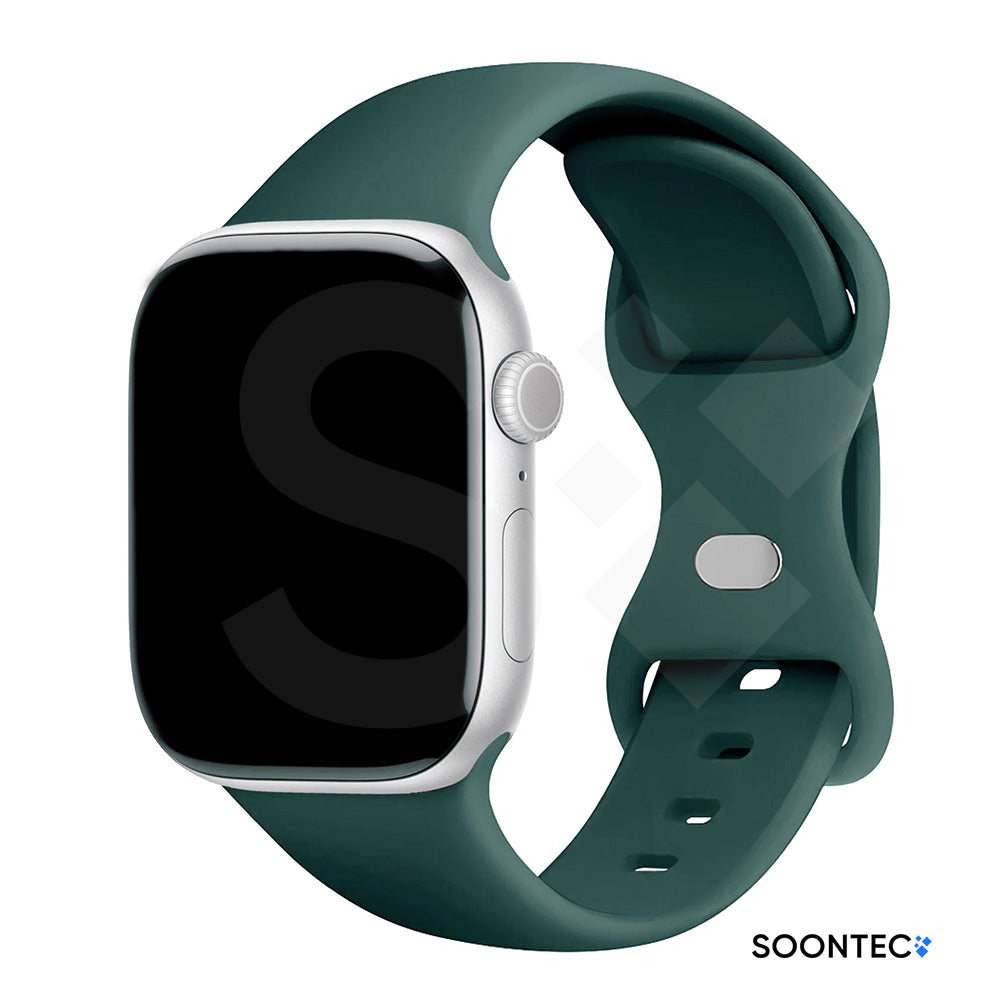 SOONTEC Silikon Sport Armband für Apple Watch 1-11 & Ultra | Wasserdicht