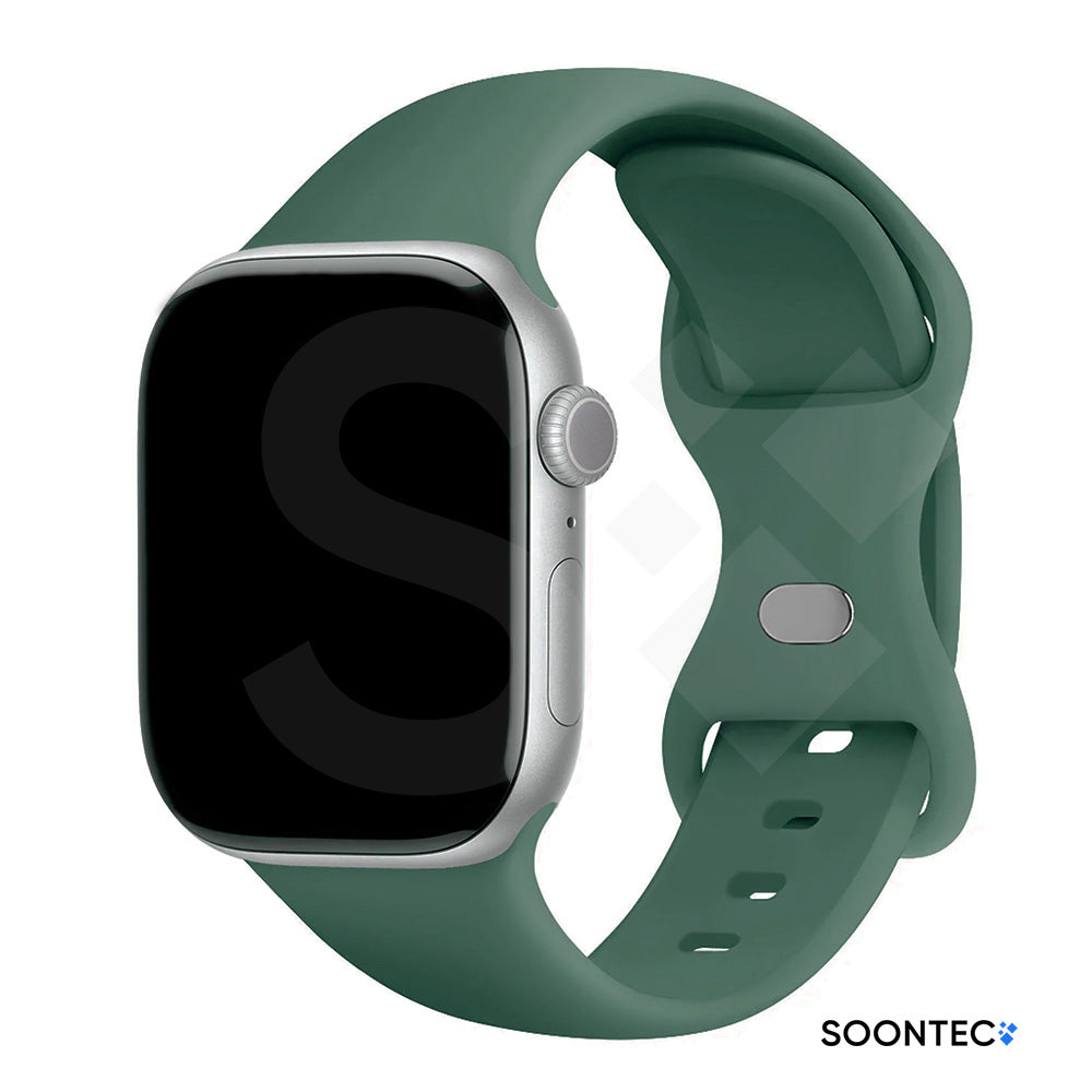 SOONTEC Silikon Sport Armband für Apple Watch 1-11 & Ultra | Wasserdicht