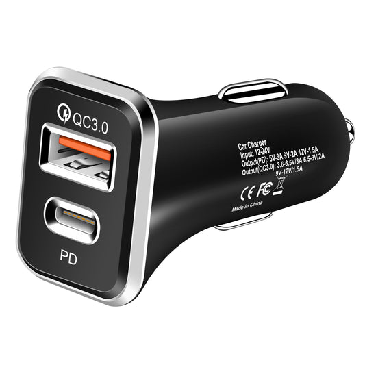 Autoladegerät, KFZ Ladegerät, Schnellladeadapter, Car Charger KFZ-Adapter