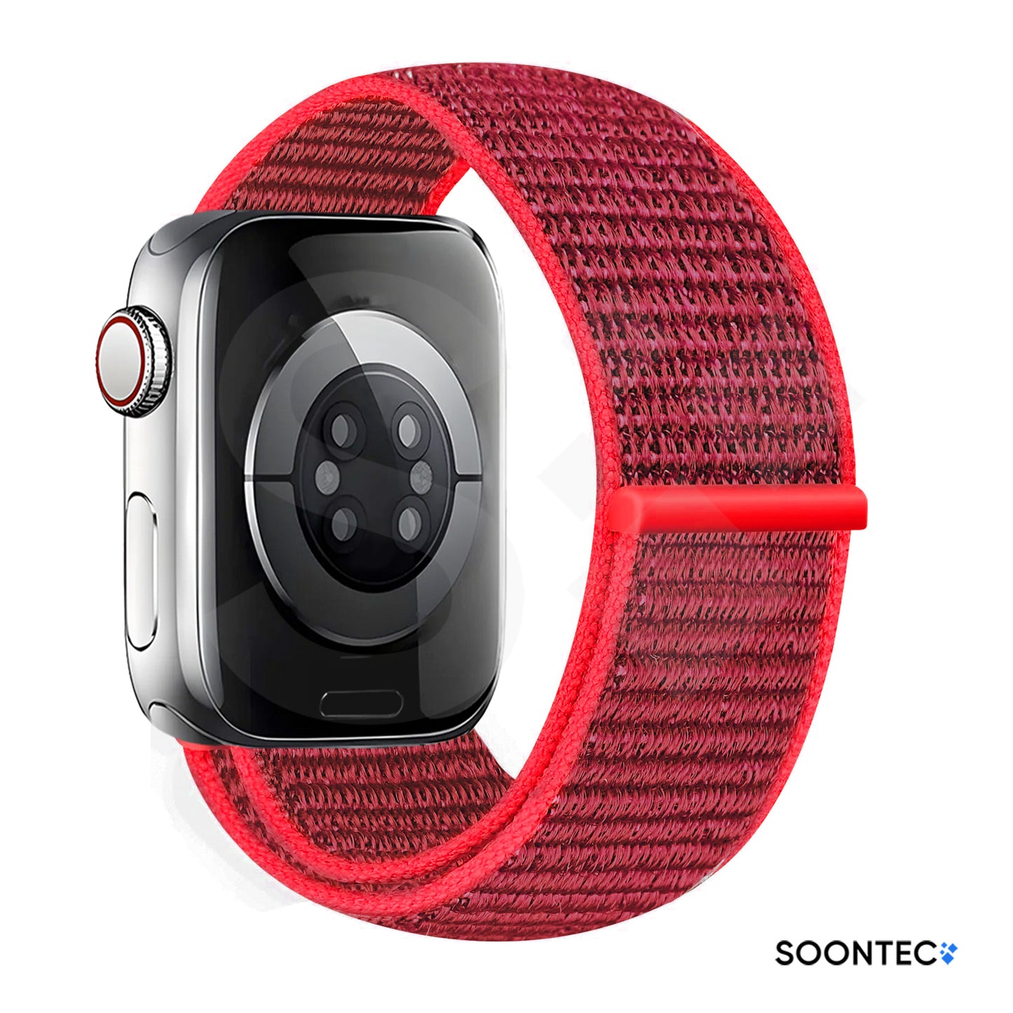 SOONTEC Nylon Sport Loop Armband für Apple Watch Ultra 1/2/3 & Series 1-11 | In vielen Farben