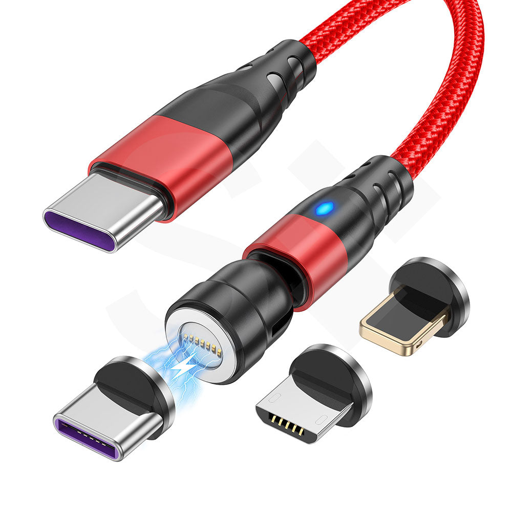 Magnet Ladekabel 1m 2m Fast Charge 60W PD magnetisches Ladekabel