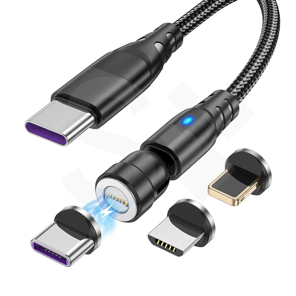 Magnet Ladekabel 1m 2m Fast Charge 60W PD magnetisches Ladekabel
