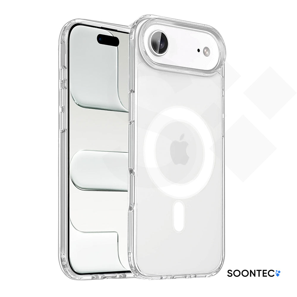 Handyhülle Hülle für iPhone 17 mit MagSafe Clear Case transparent