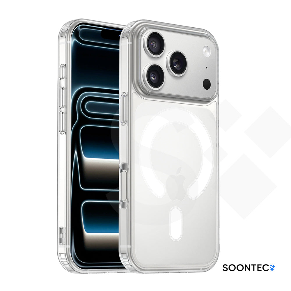 Handyhülle Hülle für iPhone 17 mit MagSafe Clear Case transparent