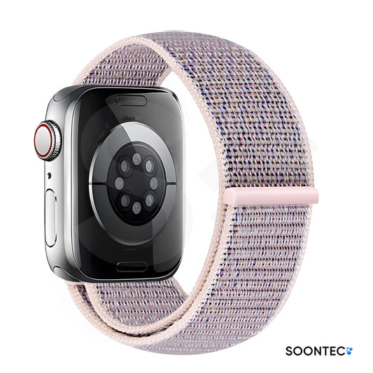 SOONTEC Nylon Sport Loop Armband für Apple Watch Ultra 1/2/3 & Series 1-11 | In vielen Farben